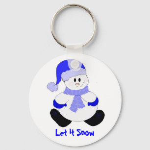 Frosty Keychain