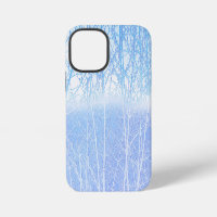 Frosty MIsty Trees Baby Blue