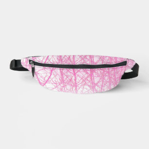 Frosty Misty Trees in Peach and Pink Fanny Pack
