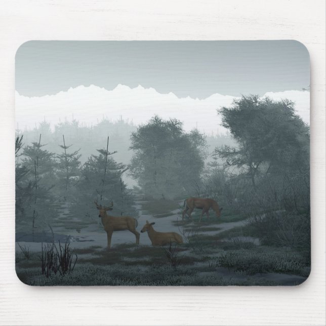 Frosty Morning Mouse Pad (Front)