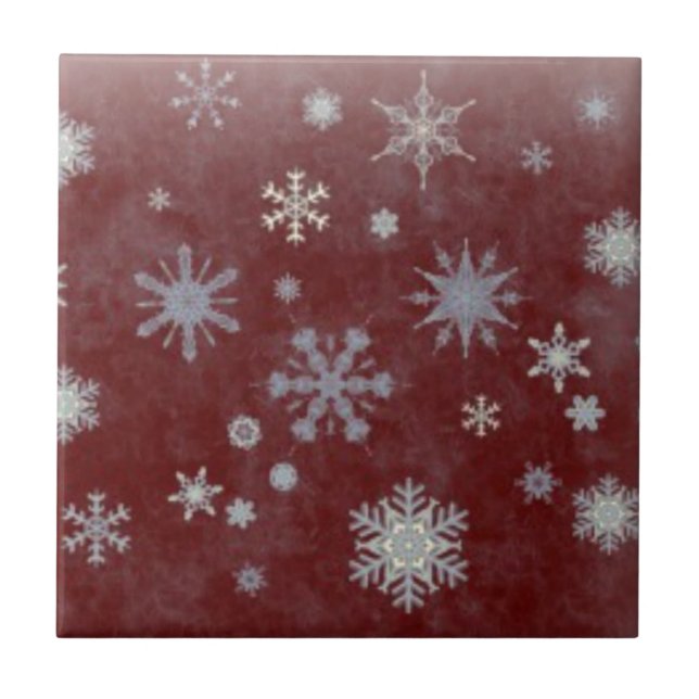 Frosty Snowflake Tile (Front)