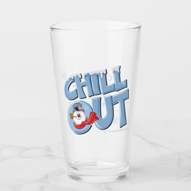 Frosty the Snowman™ | Chill Out Glass (Front)