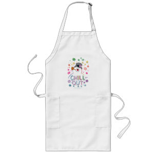 Frosty the Snowman™   "Chill Out" Rainbow Colors Long Apron