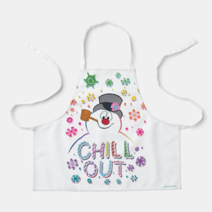 Frosty the Snowman™   "Chill Out" Rainbow Colours Apron