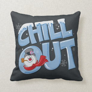 Frosty the Snowman™ Chill Out Throw Pillow