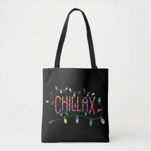 Frosty the Snowman™   "Chillax" Holiday Lights Tote Bag