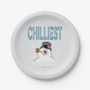 Frosty the Snowman™   Chilliest Paper Plate