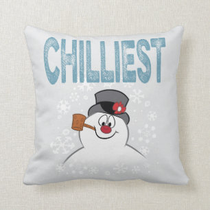 Frosty the Snowman™ Chilliest Throw Pillow