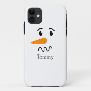 Frosty the Snowman Confuse Face iPhone 11 Case