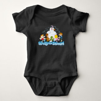 Frosty the Snowman™ | Frosty & Children Playing Baby Bodysuit