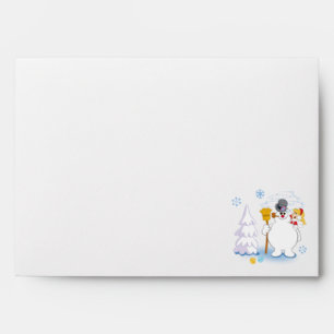 Frosty the Snowman™   Frosty & Karen Winter Fun Envelope