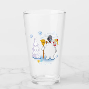 Frosty the Snowman™ Frosty & Karen Winter Fun Glass