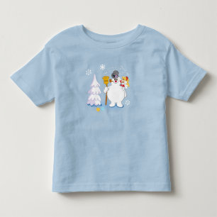 Frosty the Snowman™ Frosty & Karen Winter Fun Toddler T-shirt