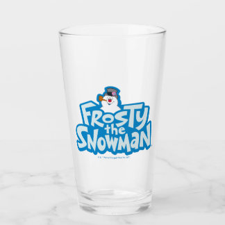 Frosty the Snowman™ | Frosty Stacked Logo Glass