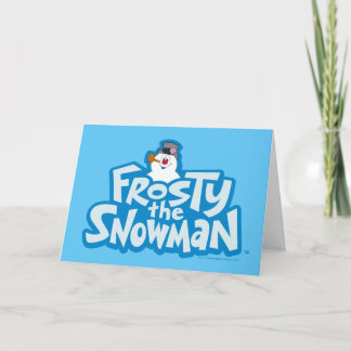 Frosty the Snowman™ | Frosty Stacked Logo Holiday Card