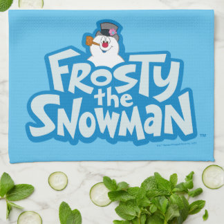 Frosty the Snowman™ | Frosty Stacked Logo Kitchen Towel