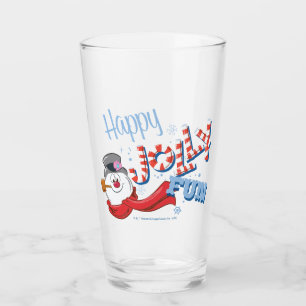 Frosty the Snowman™ Happy Jolly Fun Glass