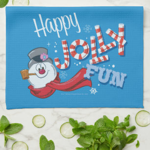 Frosty the Snowman™ Happy Jolly Fun Kitchen Towel