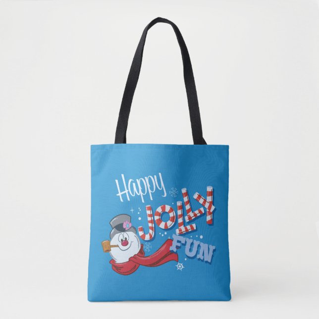 Frosty the Snowman™ | Happy Jolly Fun Tote Bag (Front)
