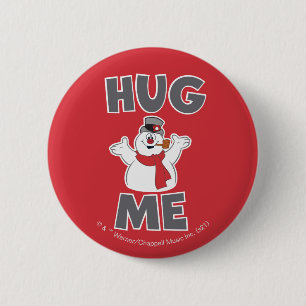 Frosty the Snowman™   Hug Me 2 Inch Round Button