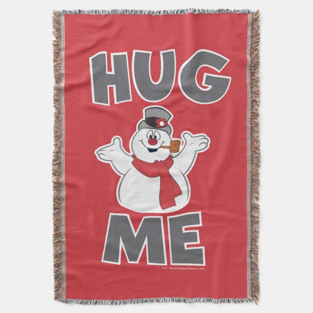 Frosty the Snowman™ | Hug Me Throw Blanket (Front Vertical)