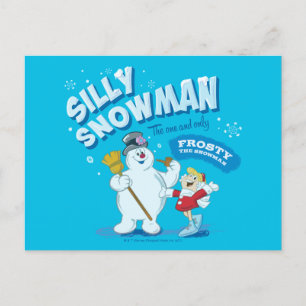 Frosty the Snowman™ "Silly Snowman" Holiday Postcard