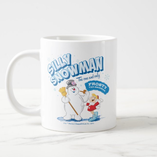 Frosty the Snowman™ | "Silly Snowman" Large Coffee Mug (Left)