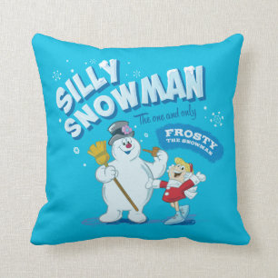 Frosty the Snowman™ "Silly Snowman" Throw Pillow