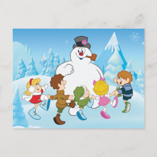 Frosty the Snowman™ Winter Holiday Postcard