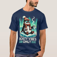 Frosty Vibes Only - Relaxed penguin for cozy time