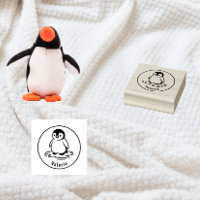 Frosty Waddle – Tampon personnalisé au nom de manc