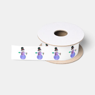 Frosty White Ribbon Satin Ribbon