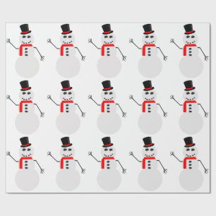 Frosty Wrapping Paper
