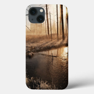 Frosty Yellowstone Morning iPhone 13 Case