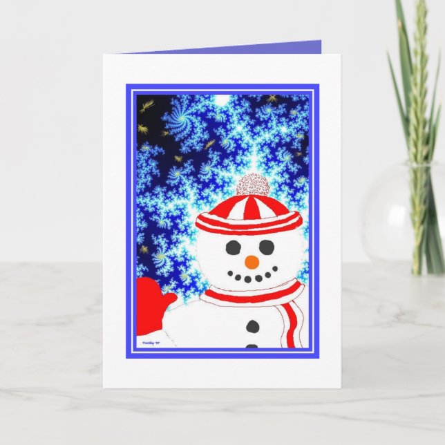 FROSTY'S NIGHT HOLIDAY CARD (Front)