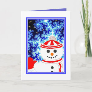 FROSTY'S NIGHT HOLIDAY CARD