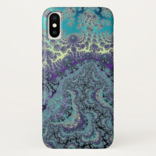 Frothy Ocean Beach Waves Fractal Pattern Case-Mate iPhone Case