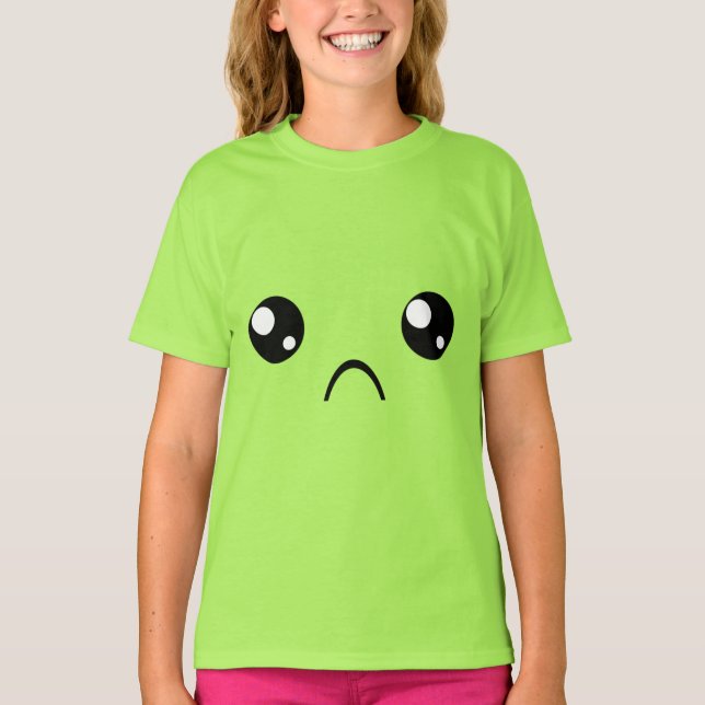 Frown Face T-Shirt (Front)