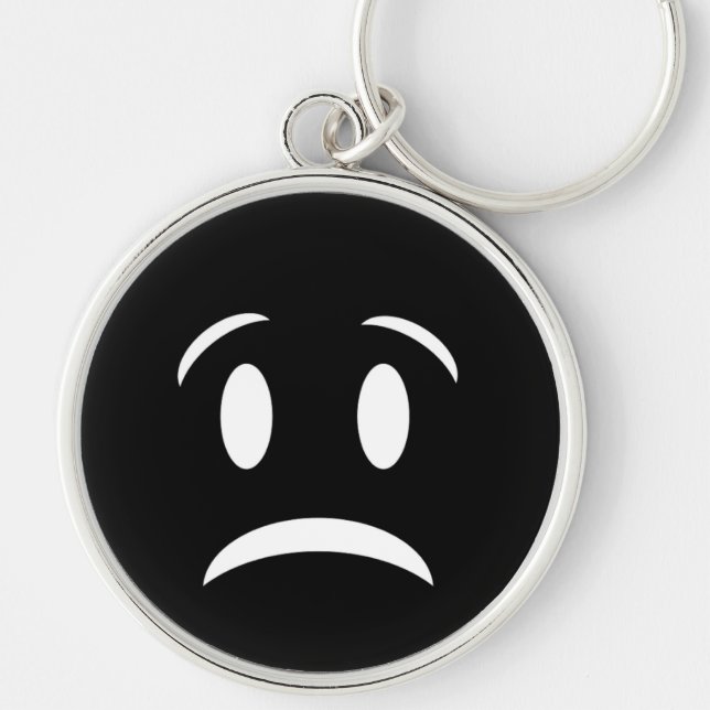 FROWNIE FACE KEYCHAIN (Front)
