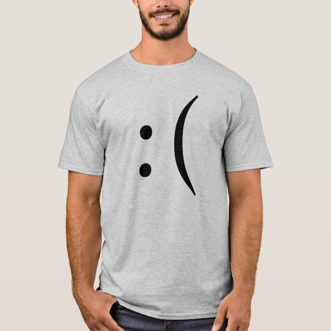Frowny face T-Shirt (Front)
