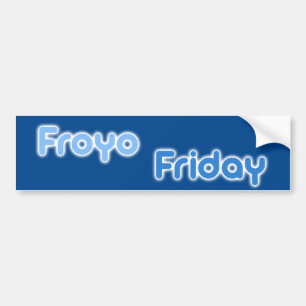 FroyoFriday Bumper Sticker