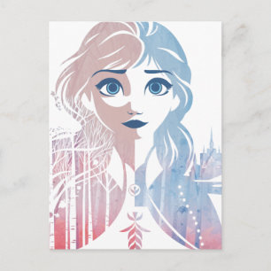 Frozen 2 Anna - Born this Way Postcard