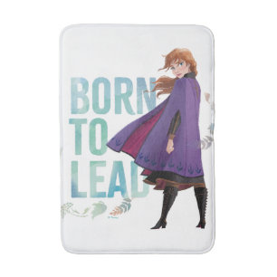 Frozen 2: Anna   Born To Lead Bath Mat