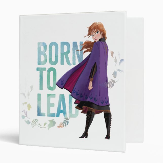 Frozen 2: Anna | Born To Lead Binder (Front/Inside)