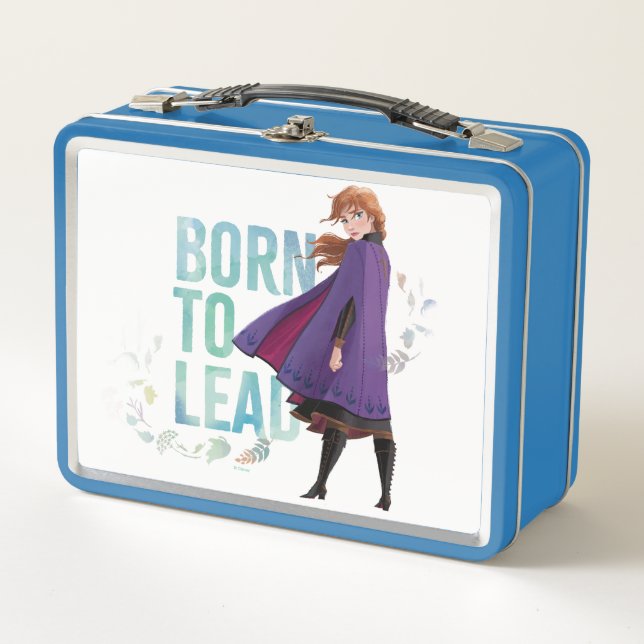 Frozen 2: Anna | Born To Lead Metal Lunch Box (Front)