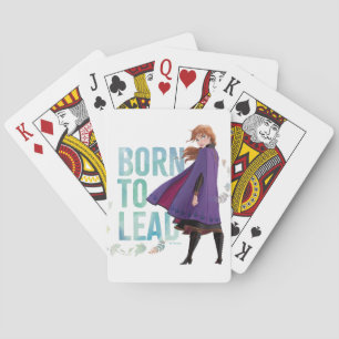 Frozen 2: Anna   Born To Lead Playing Cards
