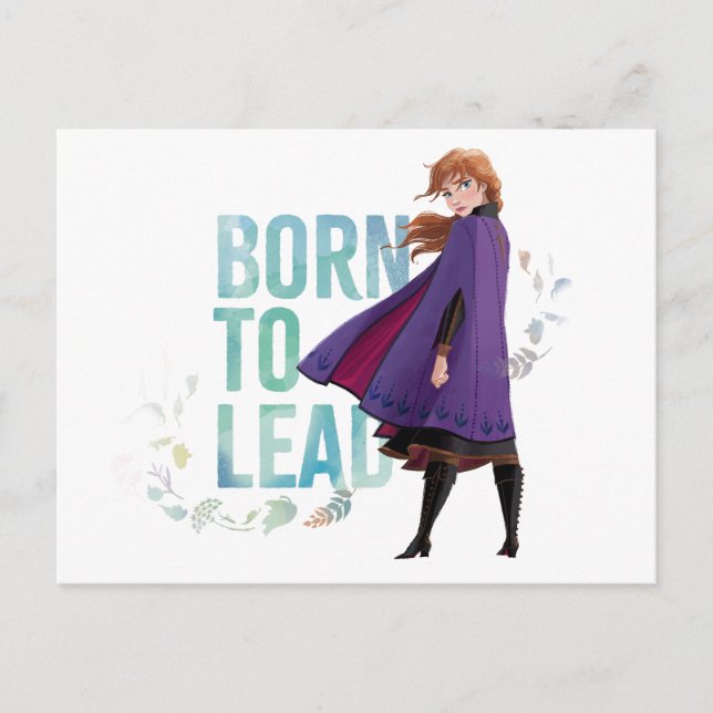 Frozen 2: Anna | Born To Lead Postcard (Front)