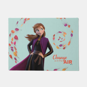 Frozen 2: Anna Change Is In The Air Doormat