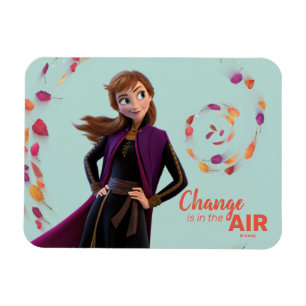 Frozen 2: Anna   Change Is In The Air Magnet