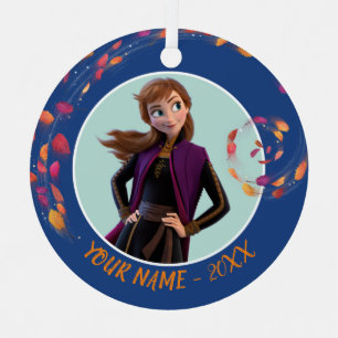 Frozen 2: Anna Change Is In The Air Metal Ornament